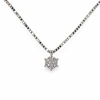 Collana Fanton Gioielli Donna COLLANE DIAMANTI in Oro bianco Diamante COOR-53-52